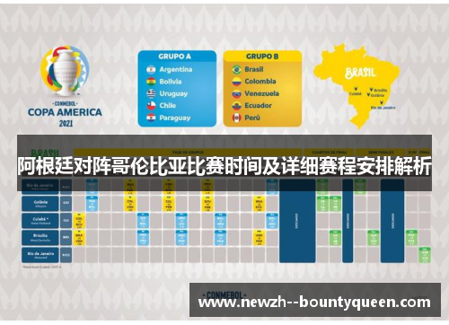 阿根廷对阵哥伦比亚比赛时间及详细赛程安排解析